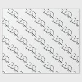 Minimalistisch Koala Cadeaupapier (Vlak)