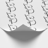 Minimalistisch Koala Cadeaupapier (Hoek)