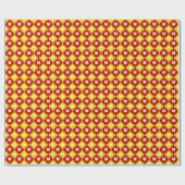 Minimalistisch Konijn Cadeaupapier (Vlak)