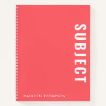 Minimalistisch koraalschoolonderricht Naam student