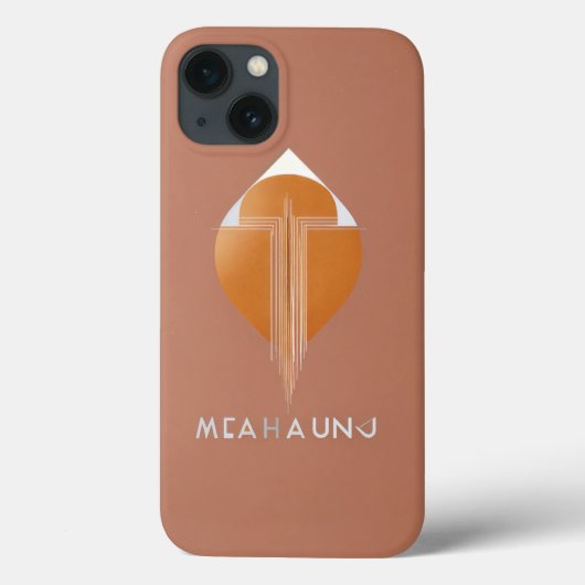 Minimalistisch kunstbedrijf Logo - Mode & Digitaal Case-Mate iPhone Case (Achterkant)