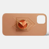 Minimalistisch kunstbedrijf Logo - Mode & Digitaal Case-Mate iPhone Case (Achterkant (horizontaal))