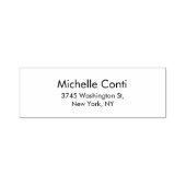 Minimalistisch laagje legant modern  zelfinktende stempel (Design)