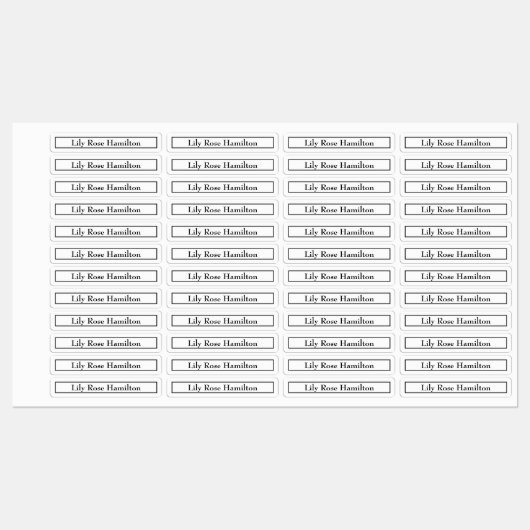 minimalistisch labels (Vel)