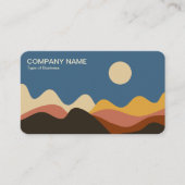 Minimalistisch landschap 170723 v3 visitekaartje (Voorkant)