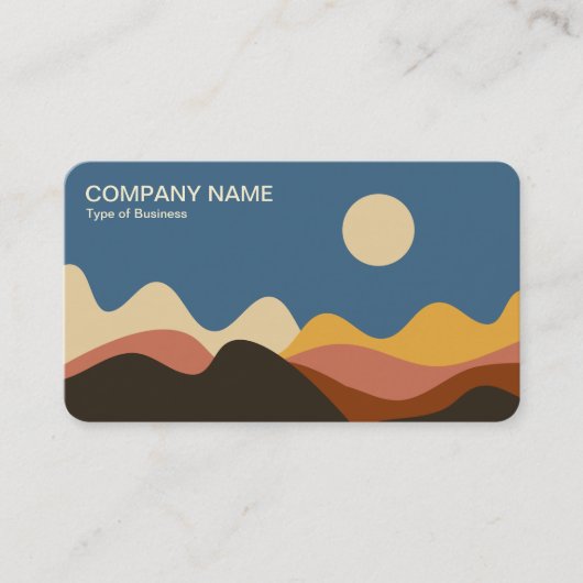 Minimalistisch landschap 170723 v3 visitekaartje (Voorkant)