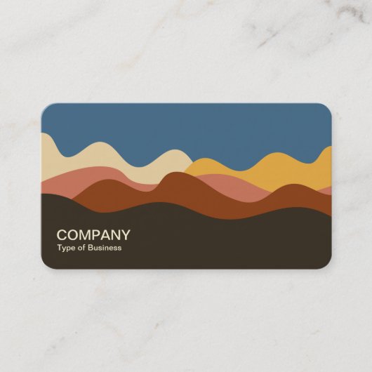 Minimalistisch landschap 170723 visitekaartje (Voorkant)