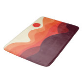 Minimalistisch landschap 190821(01) badmat (Gekanteld)