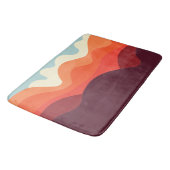 Minimalistisch landschap 190821(02) Bath Mat (Gekanteld)