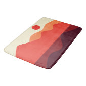 Minimalistisch landschap 190821(03) Bath Mat (Gekanteld)