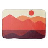 Minimalistisch landschap 190821(03) Bath Mat (Voorkant)