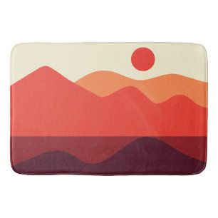 Minimalistisch landschap 190821(03) Bath Mat