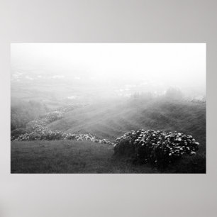 Minimalistisch landschap poster