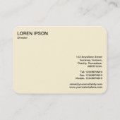 Minimalistisch landschap Visitekaartje 191021(02) (Achterkant)