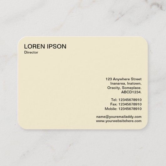 Minimalistisch landschap Visitekaartje 191021(03) (Achterkant)