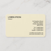 Minimalistisch landschap Visitekaartje 191021(03a) (Achterkant)