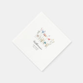 minimalistisch langstammig Baby shower van wilde b Servet (Hoek)