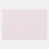 Minimalistisch Lavender Blush massief elegant Inpakpapier Vel (Voorkant)