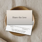 Minimalistisch legant Faux Silver Beauty Salon Visitekaartje