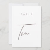 Minimalistisch legant modern weddenschappen (Achterkant)