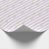 Minimalistisch Lelietje-van-dalen Inpakpapier (Hoek)