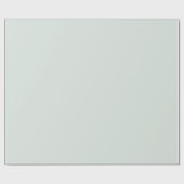 Minimalistisch Licht Wit Sage Groene Stevige Kleur Cadeaupapier (Vlak)