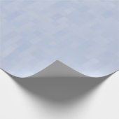 Minimalistisch lichtblauw modern abstract patroon cadeaupapier (Hoek)