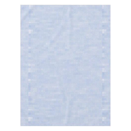 Minimalistisch lichtblauw modern abstract patroon tafelkleed (Voorkant)