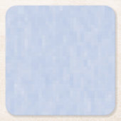 Minimalistisch lichtblauw patroon kartonnen onderzetters (Voorkant)