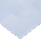 Minimalistisch lichtblauw patroon korte tafelloper (Hoek)