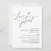 Minimalistisch, Liefde is geduldig, Wijzig de datu Kaart (Voorkant)