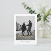 Minimalistisch liefdeshartsweduwschap Hartelijk da Briefkaart (Staand voorkant)