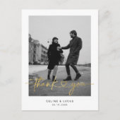 Minimalistisch liefdeshartsweduwschap Hartelijk da Briefkaart (Voorkant)