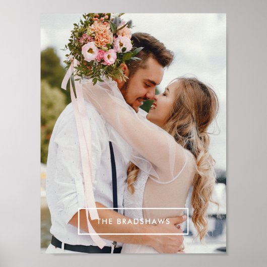 Minimalistisch Lijst op maat Poster (Voorkant)