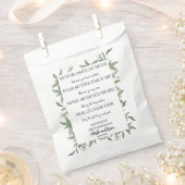 Minimalistisch Lijst uit Griekenland - Ierse zegen Bedankzakje (Geknipt)