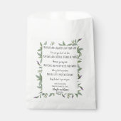 Minimalistisch Lijst uit Griekenland - Ierse zegen Bedankzakje (Voorkant)