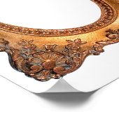 minimalistisch lijst Victoriaans afbeelding Poster (Hoek)