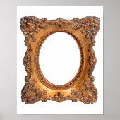 minimalistisch lijst Victoriaans afbeelding Poster (Voorkant)