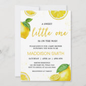 Minimalistisch limonade Baby shower Kaart (Voorkant)