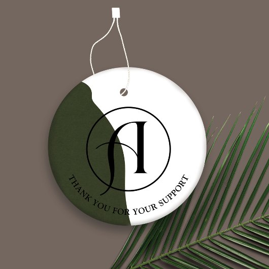 Minimalistisch Logo Business Hang Label