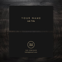 Minimalistisch Logo Elegant monochroom Visitekaart Visitekaartje
