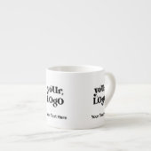 Minimalistisch Logo en Tekst Bedrijf Espresso Kop (Voorkant rechts)
