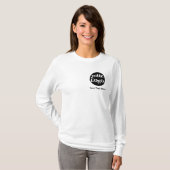 Minimalistisch Logo en Tekst Zakelijk T-shirt (Voorkant volledig)