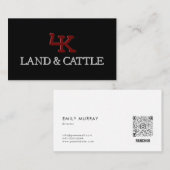 Minimalistisch Logo Ingegraveerd Visitekaartje (Voorkant / Achterkant)