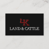 Minimalistisch Logo Ingegraveerd Visitekaartje (Voorkant)