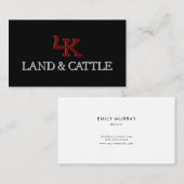 Minimalistisch Logo Ingegraveerd Visitekaartje (Voorkant / Achterkant)