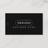 Minimalistisch Logo Label Hang Label (Voorkant)