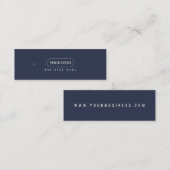 Minimalistisch Logo Label Hang Label (Voorkant / Achterkant)