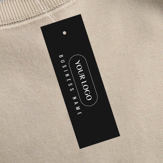 Minimalistisch Logo Label Hang label Mini Visitekaartjes