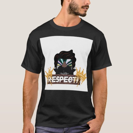 Minimalistisch Logo stijl Mannen-T-shirt – Modern  T-shirt (Voorkant)